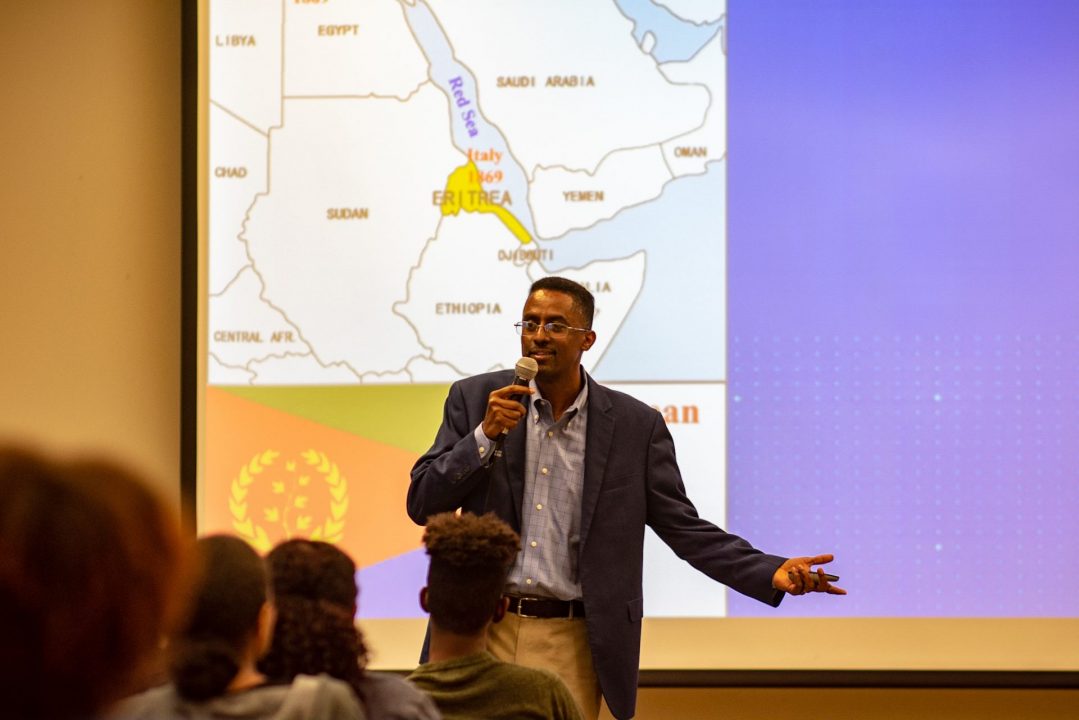 Dawit Habte discusses life as a refugee in new book